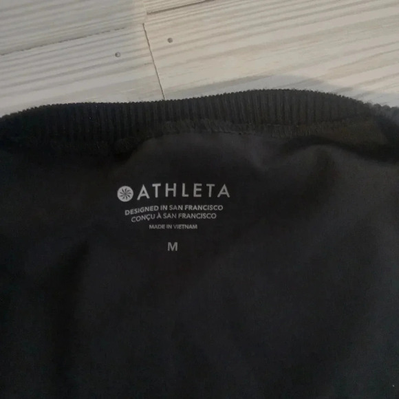 Athleta Rincon black sleeveless rushing waistband women's size Medium - Picture 5 of 9